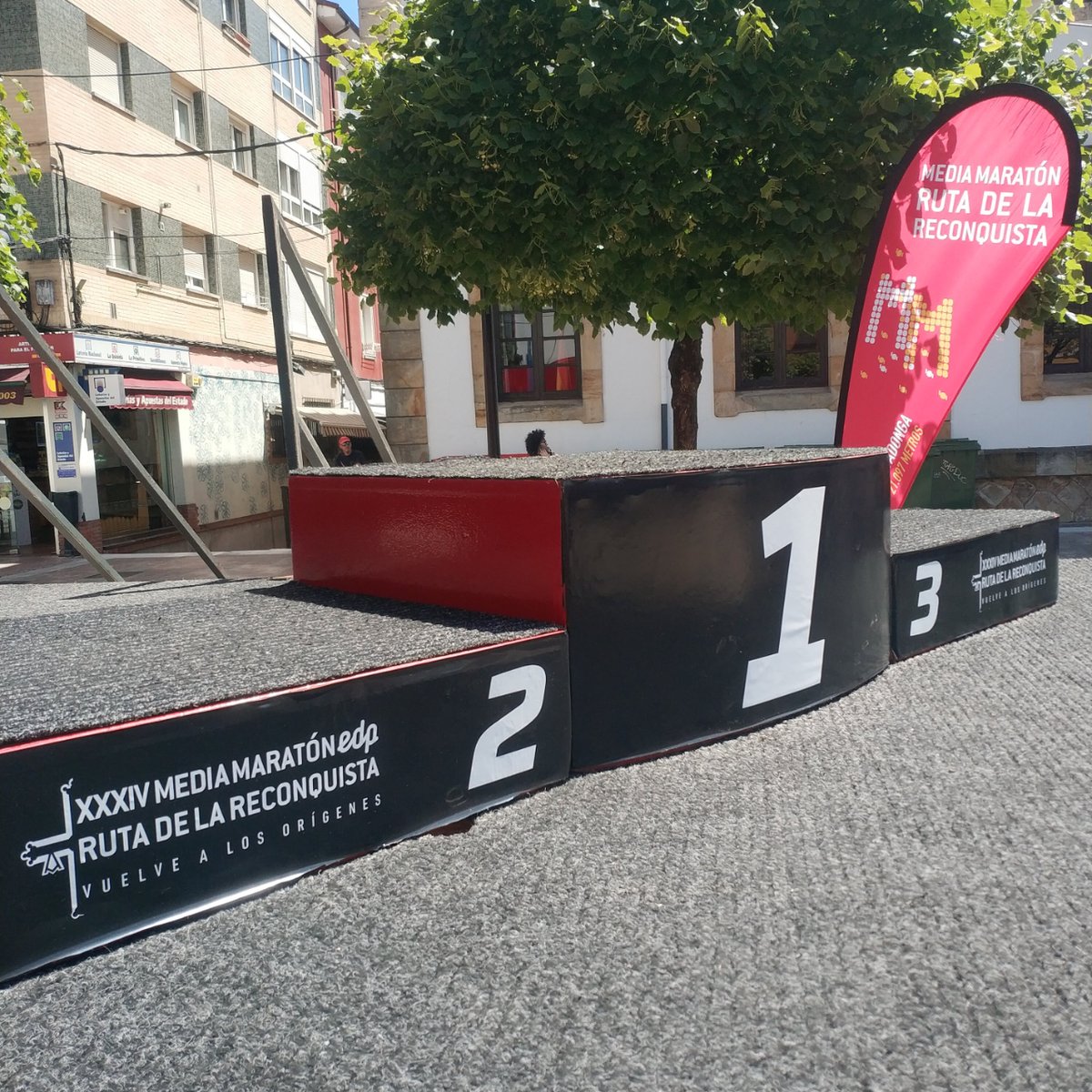 RutaReconquista's tweet photo. Está todo listo para la fiesta del deporte popular en Asturias. ¡No faltes a la Reconquista! https://t.co/eLMymIlOVc