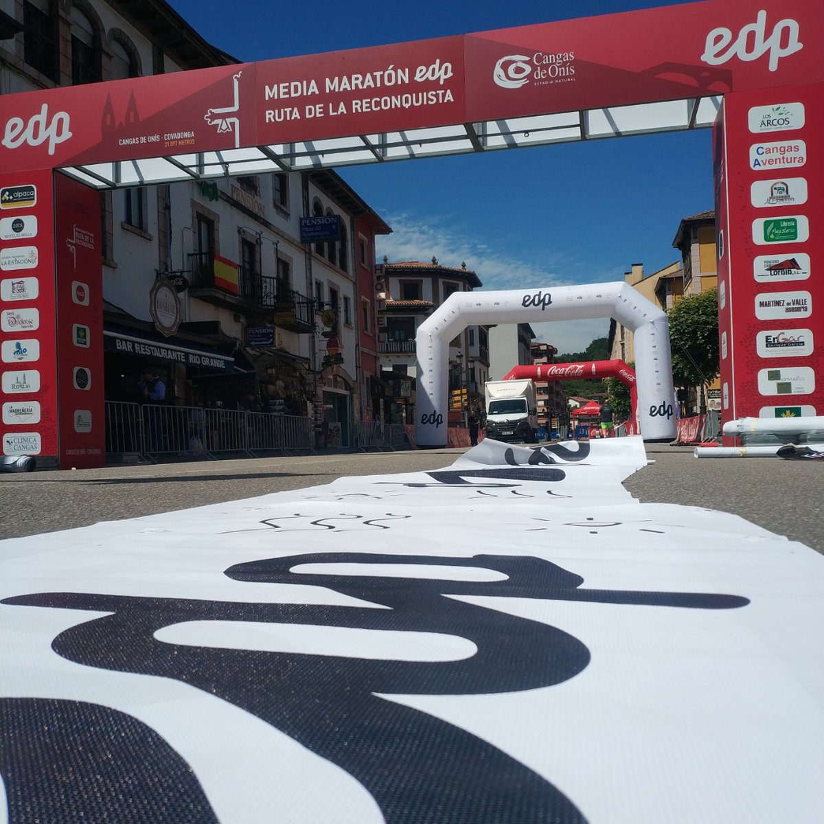 RutaReconquista's tweet photo. Está todo listo para la fiesta del deporte popular en Asturias. ¡No faltes a la Reconquista! https://t.co/eLMymIlOVc
