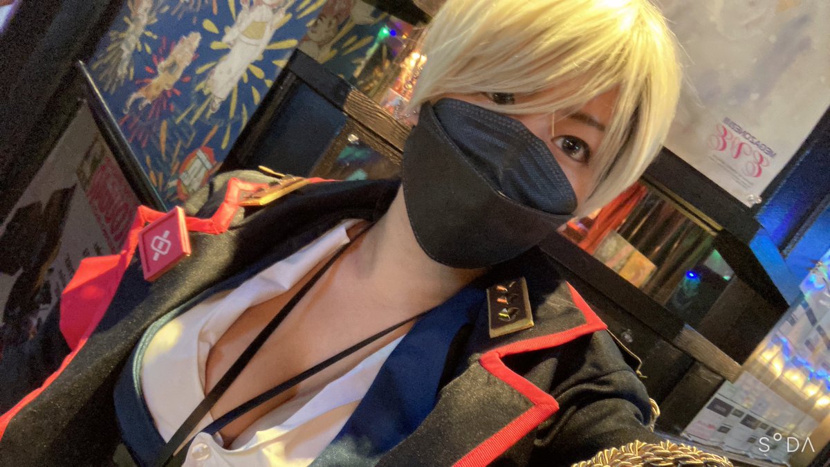 XRONOS_Haruno's tweet photo. 初流乃しゅっきーん✨
早い時間から盛り上がっててうれぴ🌸
今日はあらたな衣装で出勤したぜ😎
ウィッグとブーツは残念ながら間に合わんかった😭
#中野 #アニメバー #コンセプトバー #XRONOS https://t.co/QQa7D83MwD