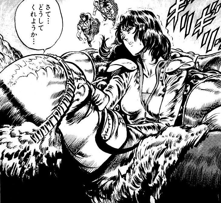 #幼少期に性癖が歪んだ原因を語ろう

北斗の拳のマミヤ

パンツ1枚にされるシーンや拘束されてるシーンや尻を強調した服装にに当時は理由がわからずドキドキした6歳児でした 