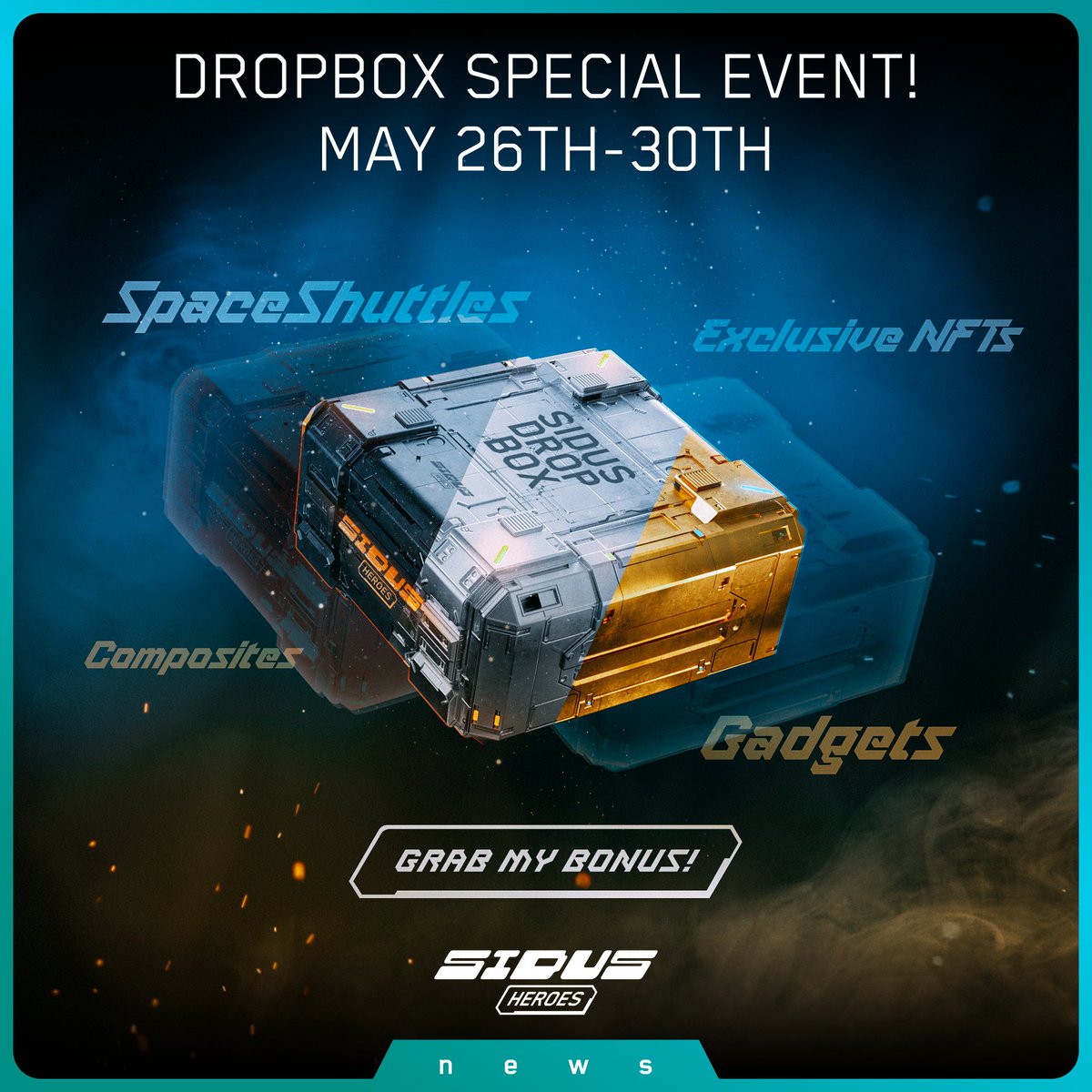 🔥DROPBOX #Airdrop! Play 1 battle and receive 3 EXCLUSIVE Dropboxes for each #NFT character you own! Check out the instructions and get up to 10 Dropboxes for each playable character in your team: bit.ly/38SBCOc
Get in the drop: bit.ly/3GzYzSY

💚&amp;Share

#gamefi