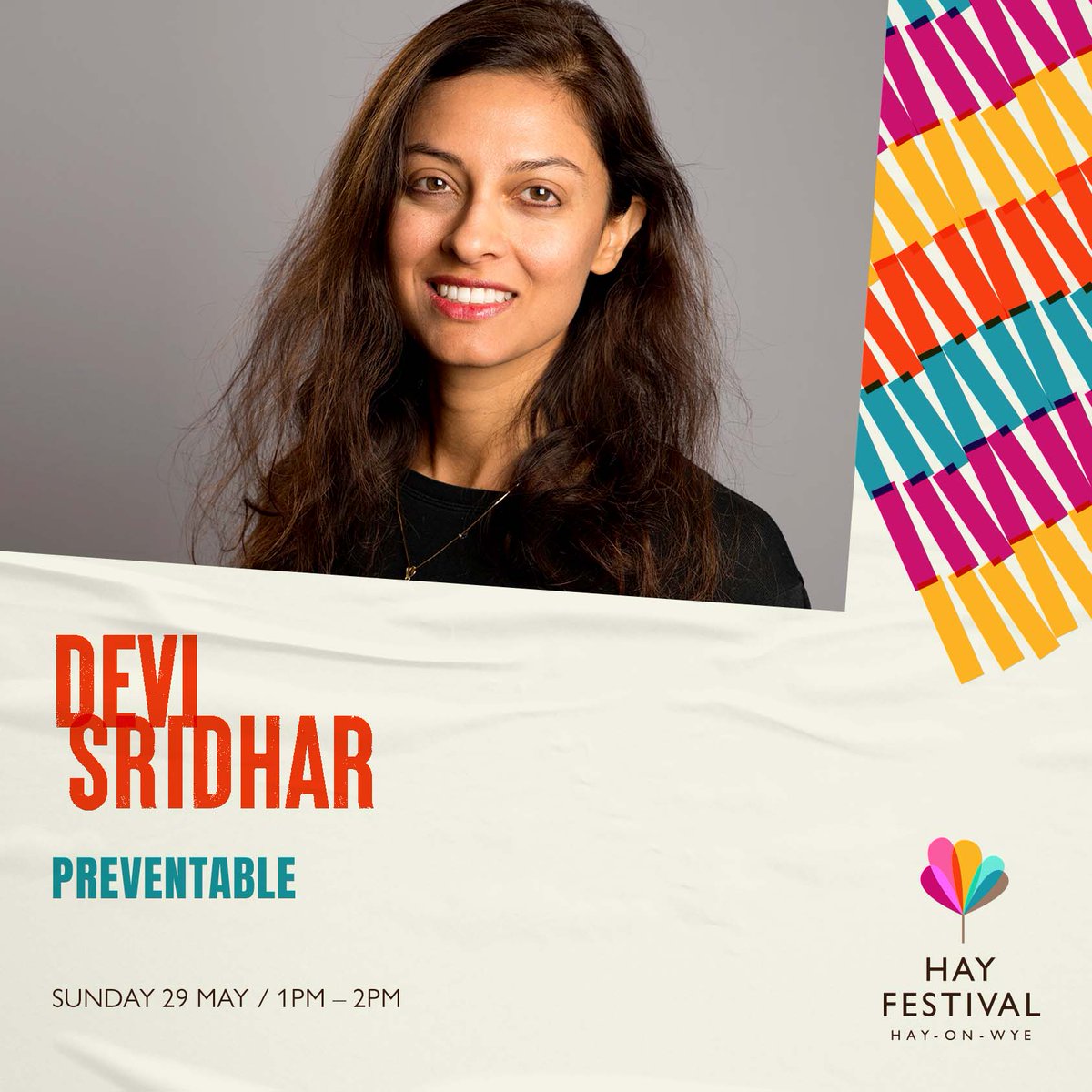 Springer Nature (@springernature) on Twitter photo Join us Sunday for the John Maddox Lecture at #HayFestival22. <a href="/devisridhar/">Prof. Devi Sridhar</a> uses the spellbinding story of the pandemic to show how global politics shape our health and highlights lessons learned from outbreaks past & present bit.ly/38VKoLx
<a href="/hayfestival/">Hay Festival</a> <a href="/RituDhand/">Ritu Dhand</a> <a href="/Nature/">nature</a> Join us Sunday for the John Maddox Lecture at #HayFestival22. <a href="/devisridhar/">Prof. Devi Sridhar</a> uses the spellbinding story of the pandemic to show how global politics shape our health and highlights lessons learned from outbreaks past & present bit.ly/38VKoLx
<a href="/hayfestival/">Hay Festival</a> <a href="/RituDhand/">Ritu Dhand</a> <a href="/Nature/">nature</a>