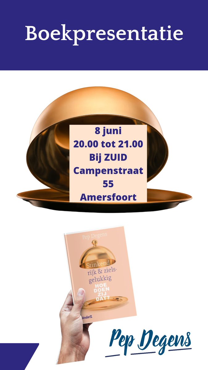 Dat wordt gewoon een leuke avond , de presentatie van m’n nieuwe boek. Met kahoot-quiz…en de radio zendt alles live uit! Ben jij erbij? Start Woensdag 8 juni 20.00, stuur me dan ff een bericht