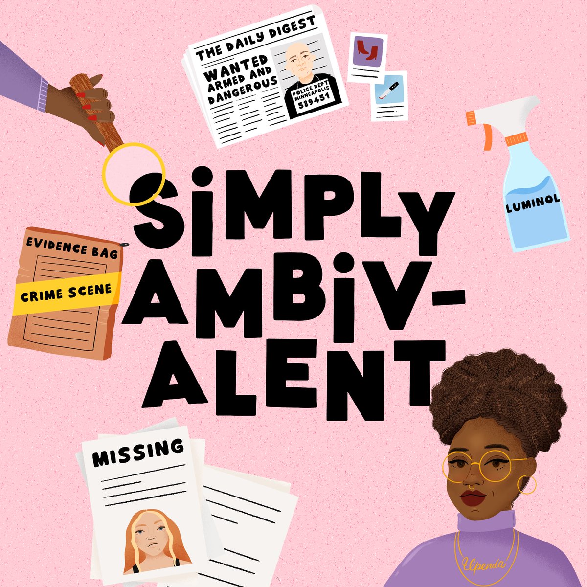simplyambiv's tweet photo. NEW LOGO ALERT !! 🚨🚨🚨 courtesy of @oldcrowco_ who did a fantastic job! If you guys have any needs for illustrations etc. Hit her up!                            #newlogo #podcastingwomen #anchorfm #spotifypodcasts #truecrime #podcastreview #newnew https://t.co/M7zTFIbjkB