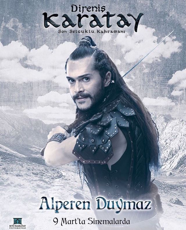 #AlperenDuymaz 'ın başrolünde yer aldığı #DirenişKaratay filmi bu gece 00.30'da KanalD'de...