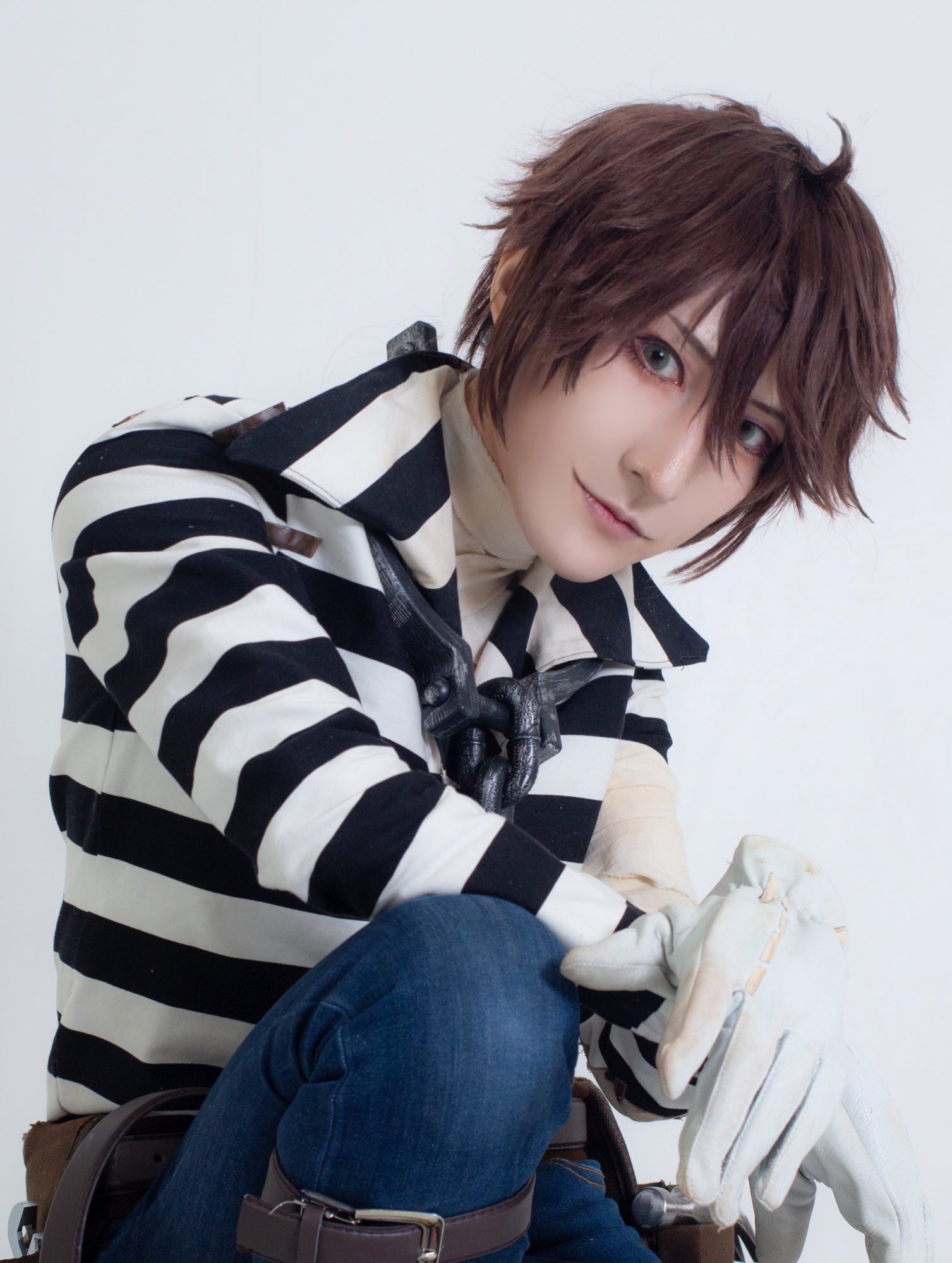 ウィッグ付き 第五人格 ルカ・バルサー 囚人 B․Duck コスプレ ビーダック Amazon.co.jp: [PAMEENCOS] 第五人格×B․Duckコラボ 「囚人