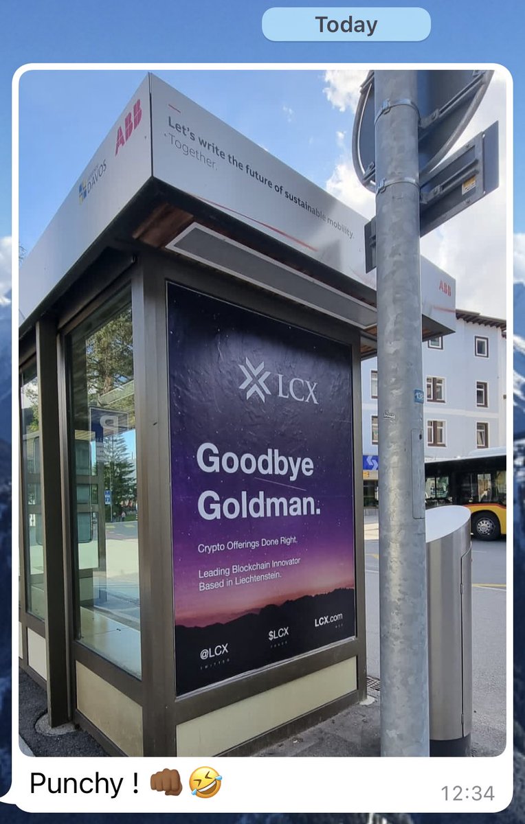 Saying goodbye to #Davos 👋

I will send one random person $1,000 in $LCX  — all you have to do is RT and be following myself <a href="/montymetzger/">Monty Metzger</a>, @LCX and <a href="/totofinance/"></a>  

Additional, $1,000 for the most liked comment.

Drawing June 1st 2022. 

Good Luck! 👍