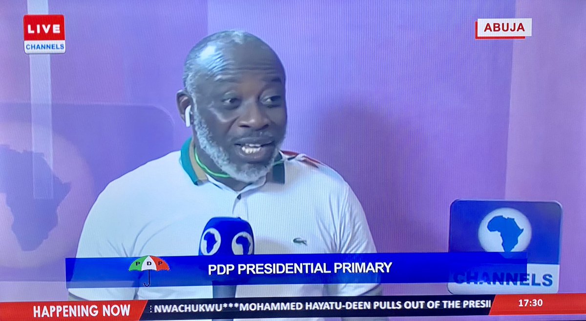 TajudeenTJYusuf's tweet image. We are Live and we are Ready! #PDPConvention #PDPPresidentialPrimaries