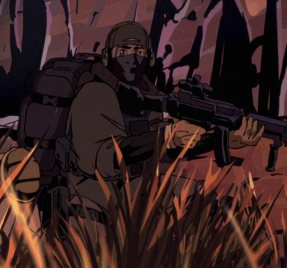 WesleyConnor6's tweet photo. Private Erwin
#LoveDeathRobots #lovedeathandrobots #KillTeamKill https://t.co/cviK007rhJ