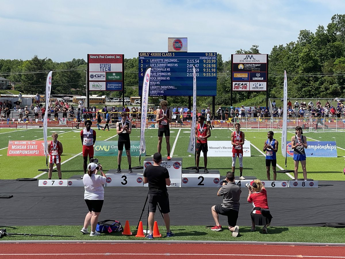 Congrats to CJ Posey for placing second in high jump!