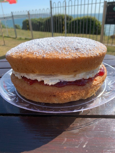 Cakes for tomorrow are Peaches and Cream, Key Lime, Choconilla, GF Victoria Sponge and Lemon Drizzle  #cake  #iow #tasty #coffeeandcake #redfunnel #blueberryscafe #delicious #homemade #TripAdvisor #glutenfree #glutenfreecake #weekend #Sunday #sunday