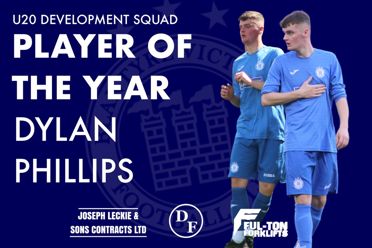 BVFC1890's tweet photo. Congratulations Dylan Phillips who wins U20 Player of the Year👏 https://t.co/KmDesndtUf