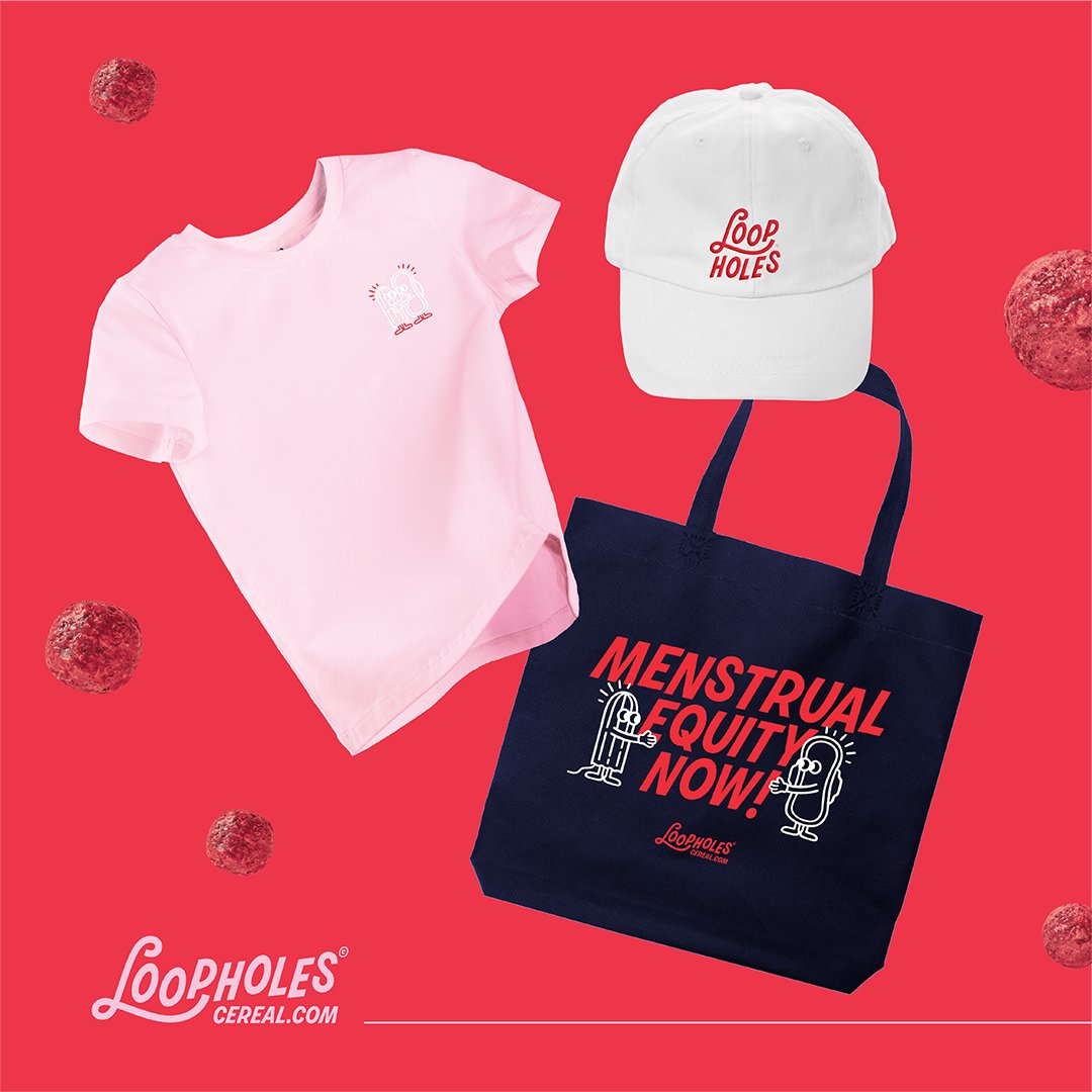 CreateProtest's tweet image. Menstrual Equity Merch Sale!  Starts today! - mailchi.mp/2b271b116264/m…