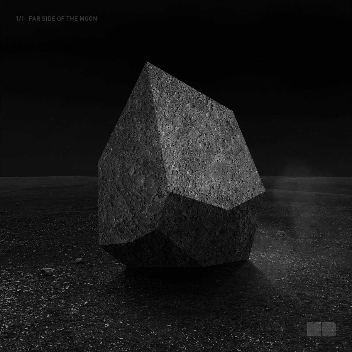 The FAR SIDE OF THE MOON 🌑 Rock holds dark secrets hidden since the dawn of time. Even Neil, Buzz, and Michael rather not venture here. #MetaRocks