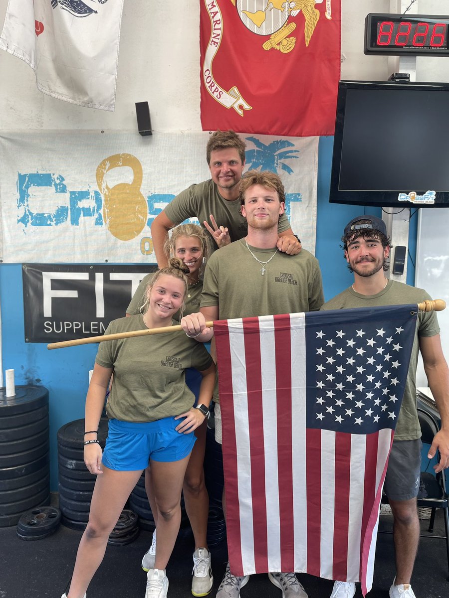 WillTyndall1's tweet photo. Murph day at Orange Beach CrossFit! 🇺🇸 🇺🇸🇺🇸🇺🇸🇺🇸🇺🇸🇺🇸🇺🇸🇺🇸🇺🇸🇺🇸🇺🇸 https://t.co/xQoMizLXFd