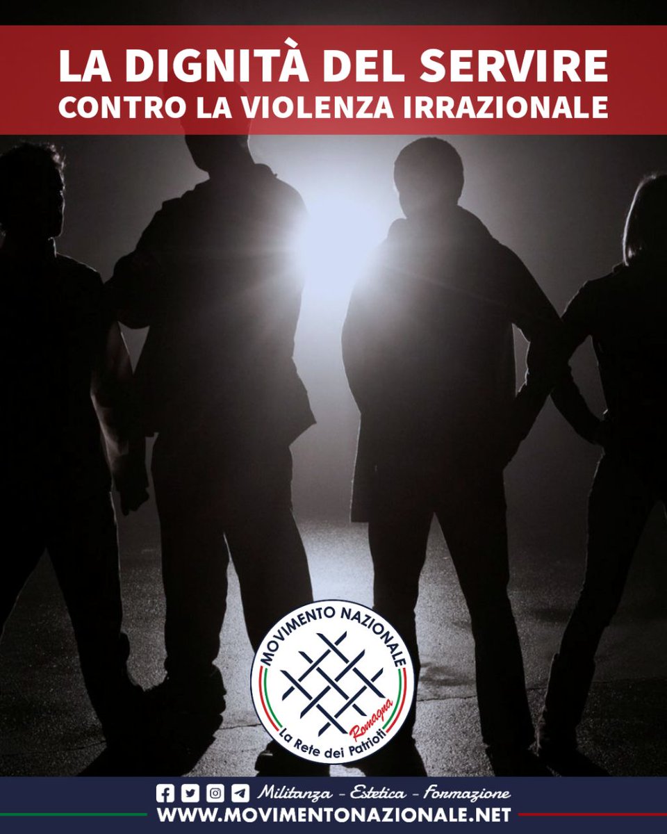 mnromagna's tweet photo. Tornare sufficientemente forti ed in grado di rifondare una società capace di espellere naturalmente, come corpi estranei, tutti coloro che si rendano protagonisti degli episodi di irrazionale violenza che ci ammorbano da qualche tempo a questa parte. https://t.co/tFWixVKWSr