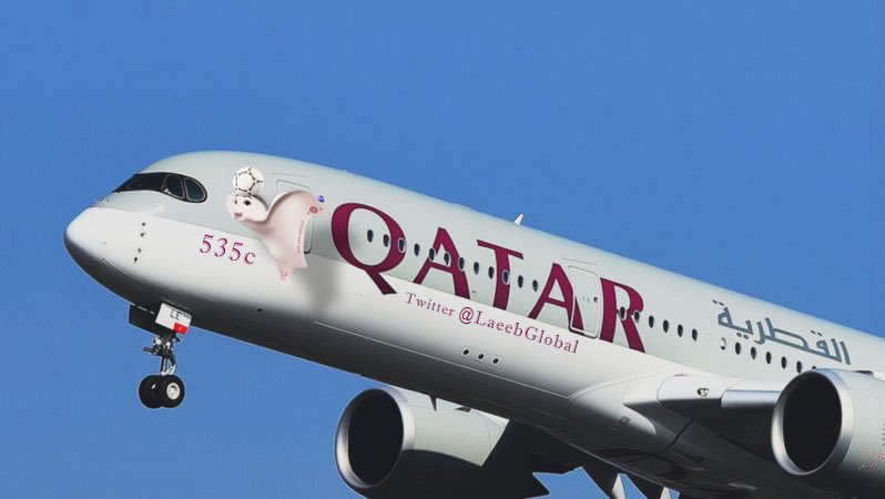 LaeebGlobal's tweet photo. @qatarairways @IATA This winter. The whole world’s fans will crowd into Qatar. Does the QatarAirway be ready?@Qatar_dias https://t.co/MsEWUGMiJA