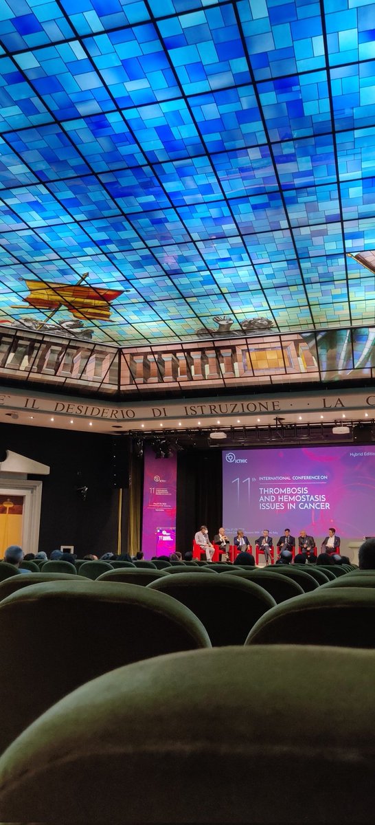 Listening with interest to a discussion of Multidisciplinary Approach to Cancer Associated Thrombosis. No nurses, no pharmacists, no psychologists, no patients, no GPs, and the cherry 🍒 - no women. 7 Middle aged, middle class, university hospital doctors. Crikey...