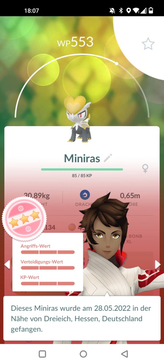 Schwengelbube's tweet photo. 100% Miniras from Egg ๐ฑ๐ฑ๐ฑ
#PokemonGO #hundo #miniras https://t.co/5DVG9yHjbU