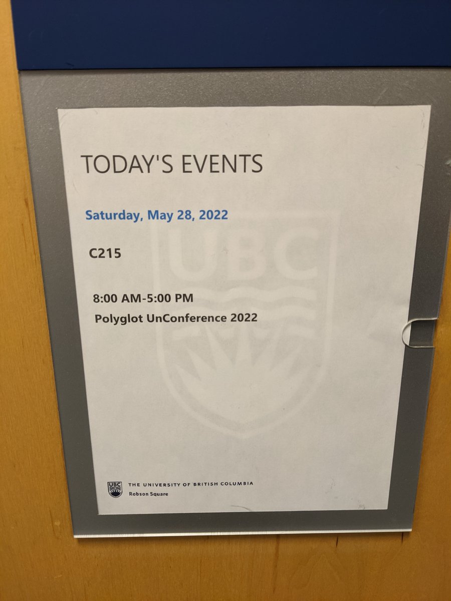 CodependentCodr's tweet image. Good to be back. #polyglotconf