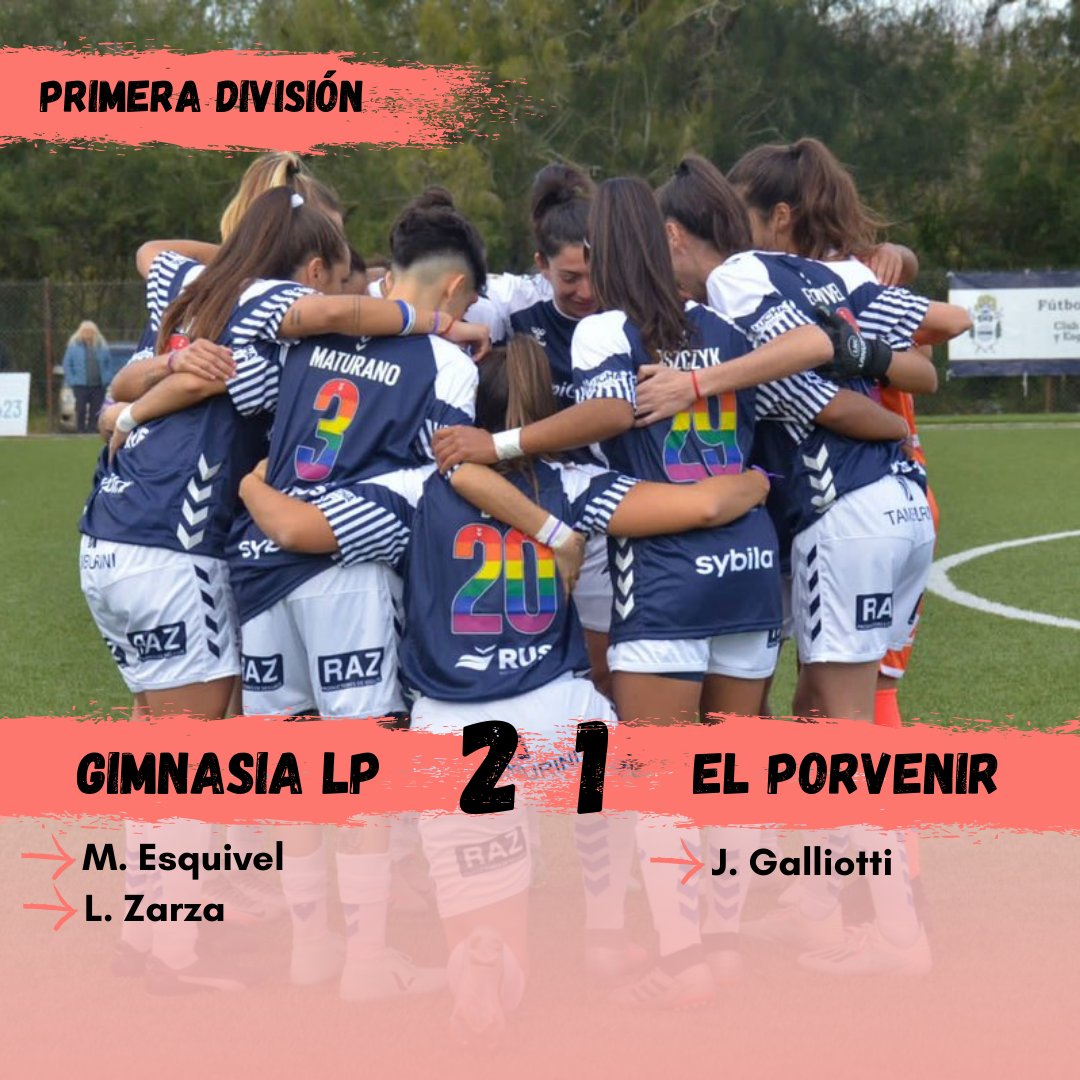 👉 Gimnasia no tuvo problemas con el Porvenir y se quedó con una victoria importante que lo acomoda noveno en la tabla de posiciones. El Lobo intentó llevarse el partido desde el primer minuto y recién en la segunda mitad pudo romper el cero.

Foto📸: <a href="/FemeninoCGE/">Gimnasia Fútbol Femenino</a>