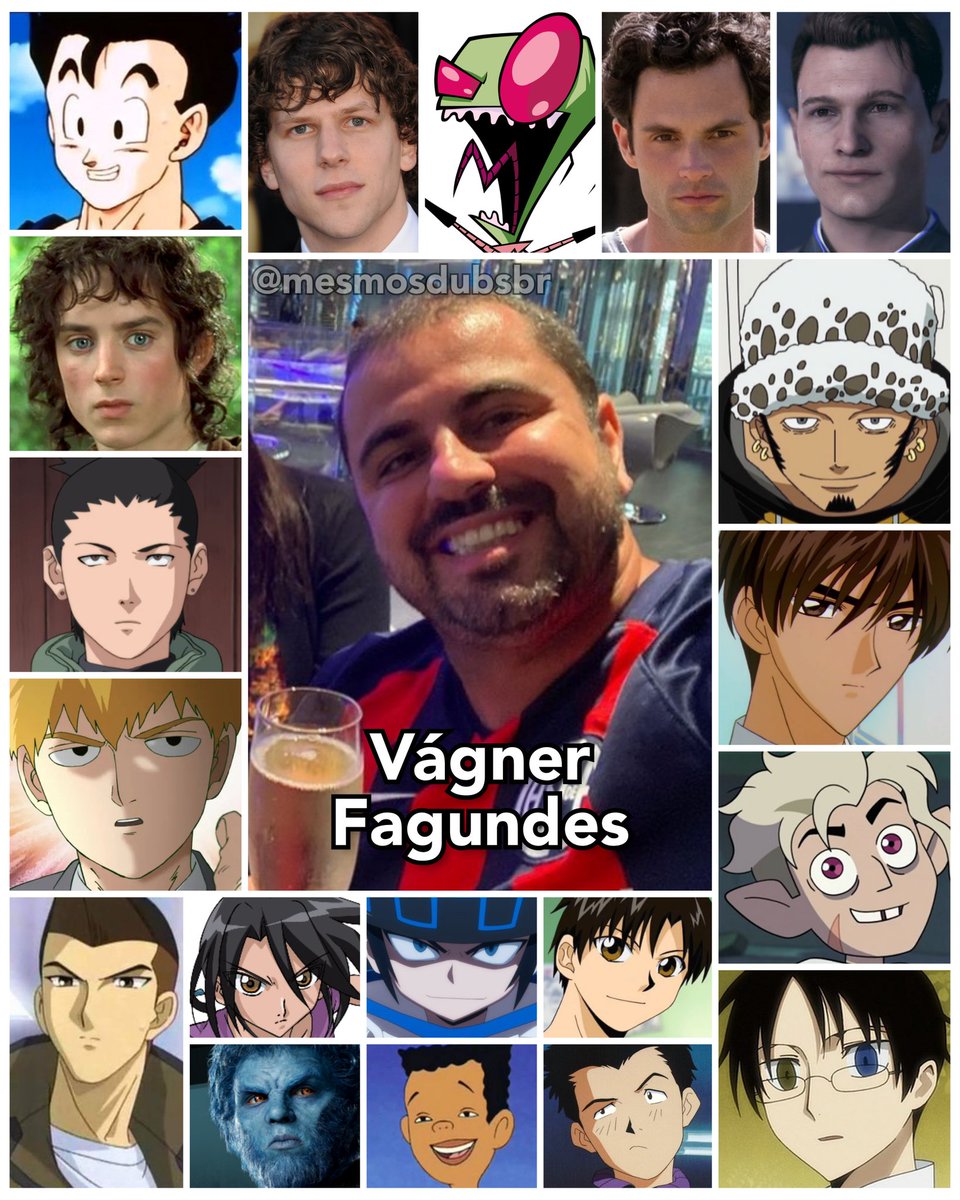 Vagner Fagundes, Voice Actors from the world Wikia