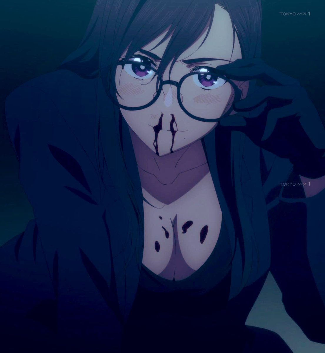 MoreDailyWaifu's tweet photo. Megane onee-san https://t.co/btpfE9MGpu