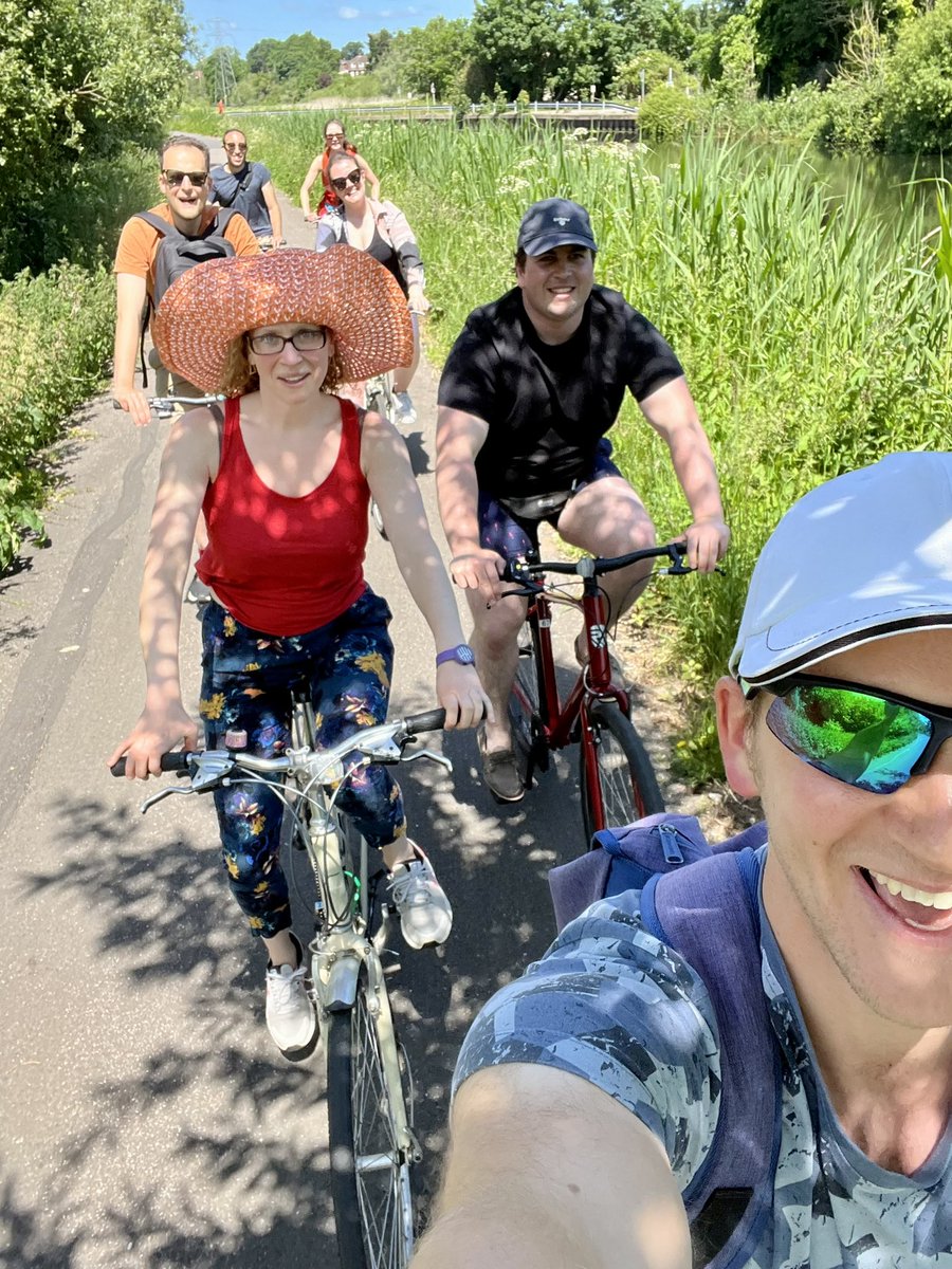 We’re coming to the end of our run in Exeter, so what better way is there to spend the day than cycling in the sun? We’ve had a great time here! @ETOpera @ExeterNorthcott