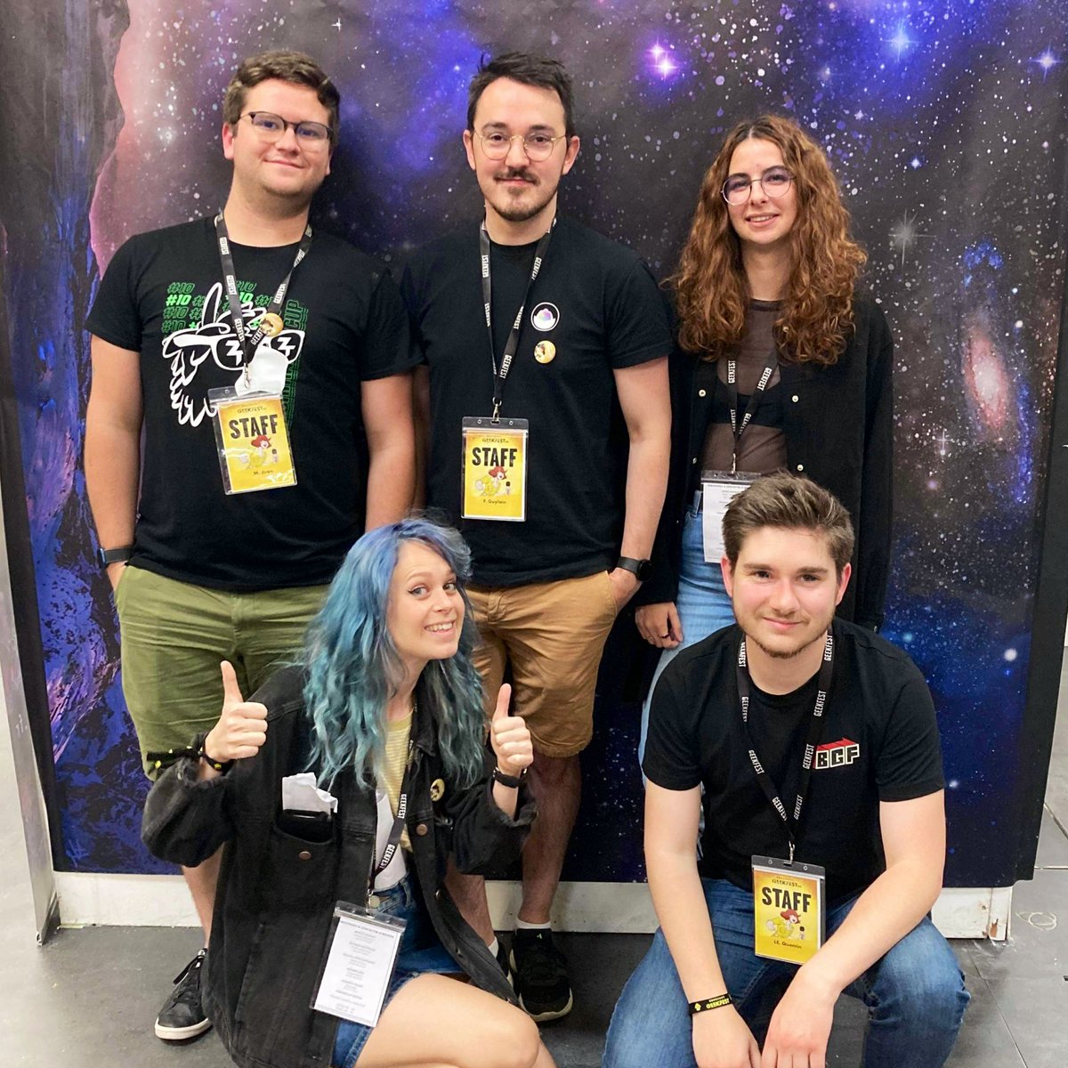 Quentin_Leconte's tweet photo. Week-end #bénévolat au @Geek_Festival avec la #TeamComm @AssoMandora 🥰 https://t.co/uEwZZM5T3t