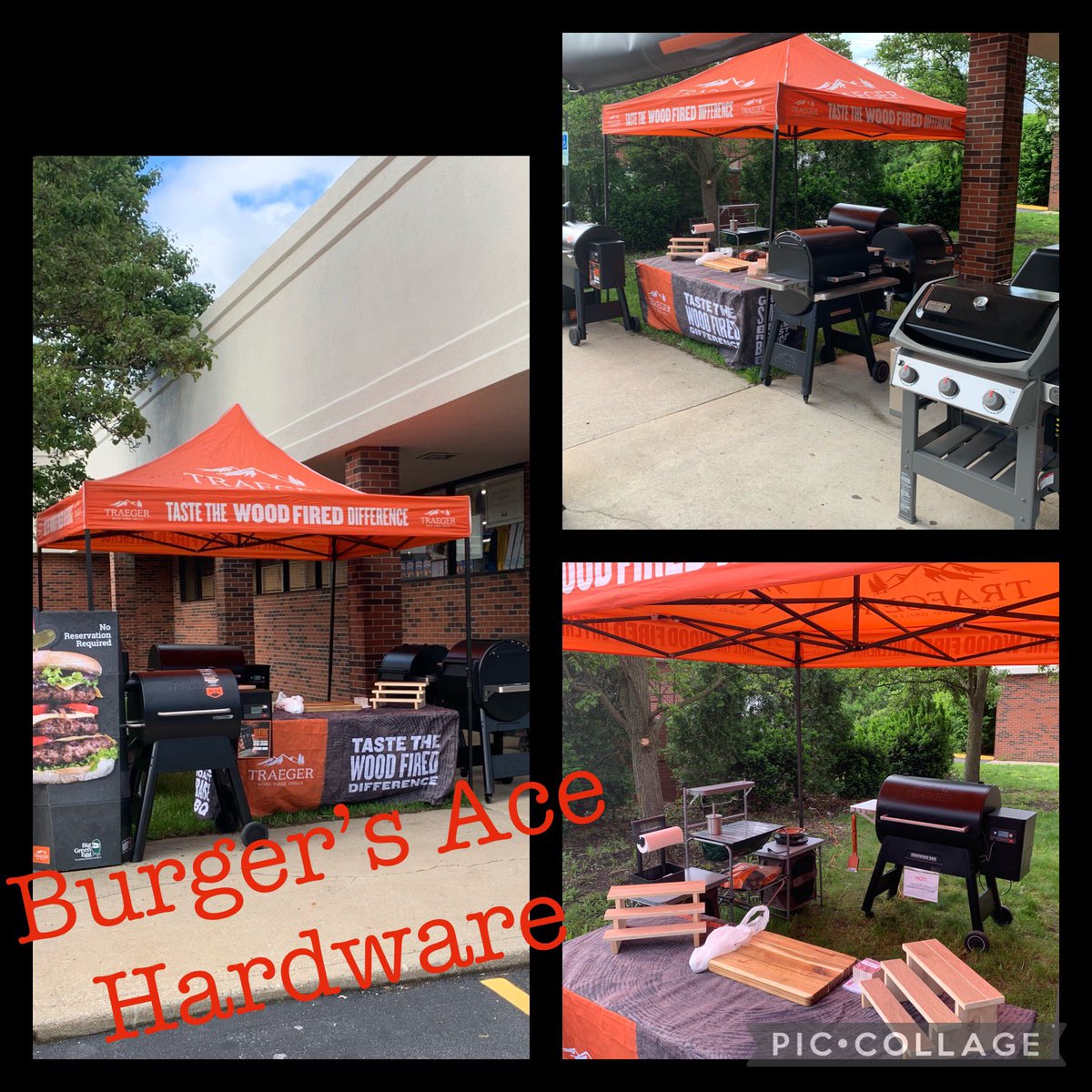 We are back at it again today! We are grilling up sausage, peppers &amp; onions and kielbasa. Stop by for all your grilling needs!