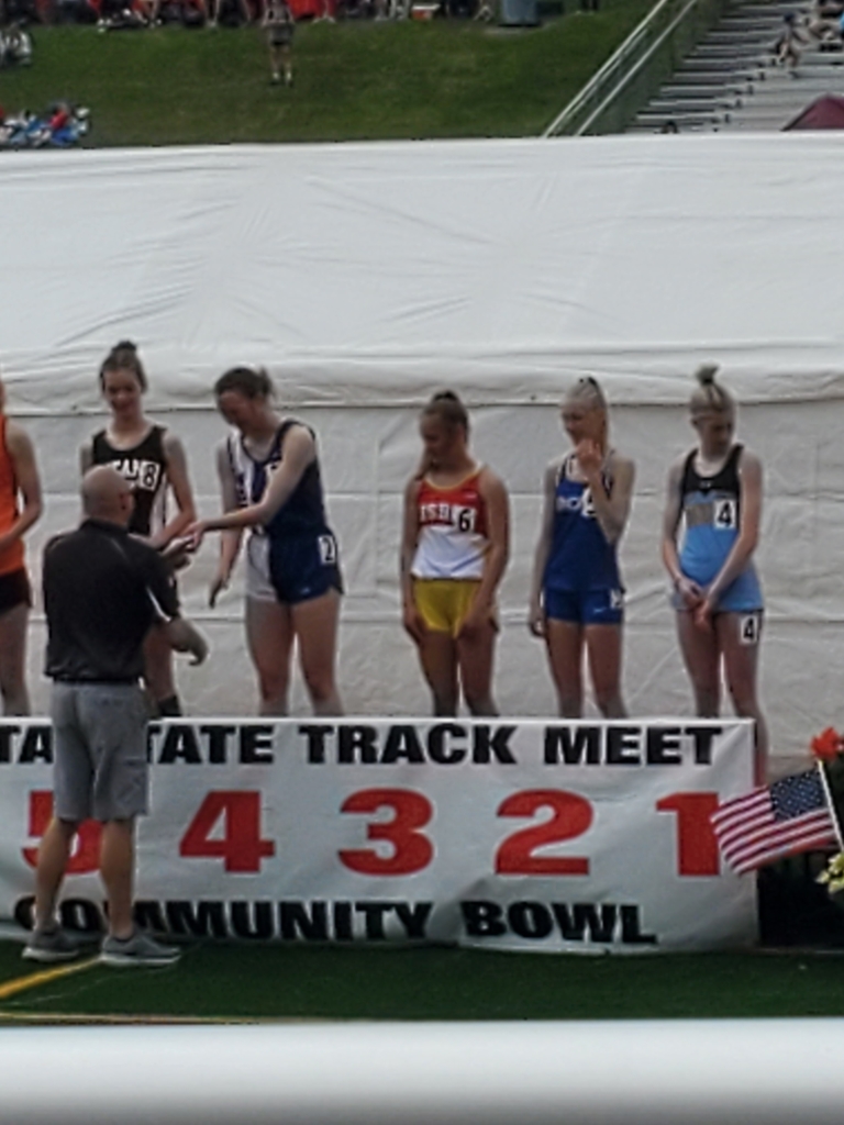 GarrisonSchools's tweet photo. Our 1st race of the day. Congrats to TJ for placing 5th and Karli K for placing 4th, both in the 300 hurdles! https://t.co/4nASgniADy