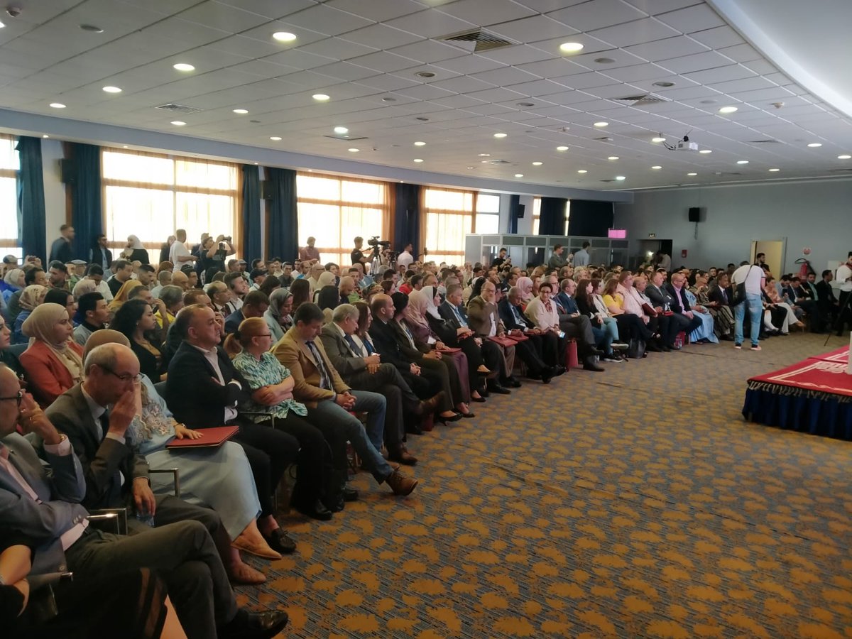 genclikbirligi's tweet photo. 📌 Genel Başkanımız Dilek Çınar, Fas Uluslararası Gençlik Konferansı'nda 2. gün konuşmasını gerçekleştiriyor.

🎙️ "Büyük devrimci, mazlum milletlerin umudu Mustafa Kemal'in ülkesinden, dünyaya nam salan Jön Türklerden, Bedrin aslanlarından selamlar getirdik."

#Tangier #Morocco https://t.co/C1iIjrVQY8