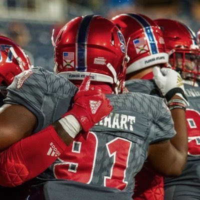 JakeElman97's tweet photo. Today is @lockhart_travis days until the two-time Conference USA champion @FAUFootball Owls begin their season against Charlotte. 

As the great Dr. Riordan would say, Go Owls! https://t.co/xCZkv8POXz