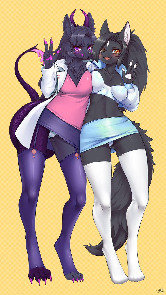 KayRoX_0's tweet photo. Kay(with @HaystackXan)(art by @wolflong88) https://t.co/vKuxOGH8PR