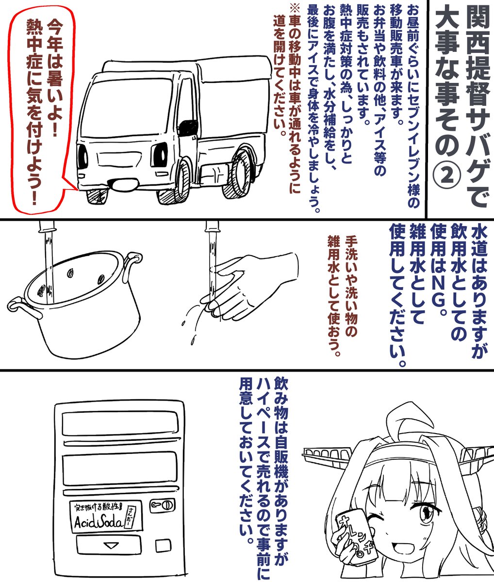 #関西提督サバゲで大事な事
最新版として修正を加えて、とりあえず3枚です。 