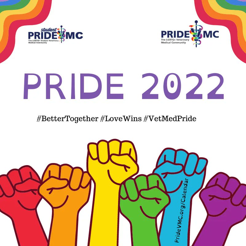 PrideVMC's tweet photo. PrideVMC #Pride2022 is just around the corner! Keep up with latest on our public calendar https://t.co/63ESBoCmI2 and the google doc linked below.
πΎβ€οΈπ§‘πππππ€π€πΎ
https://t.co/fVVMQiPqLA
#vetmedpride #veterinary #prideVMC #prideSvmc #bettertogether #lovewins #pride https://t.co/4Akqt9uvHg
