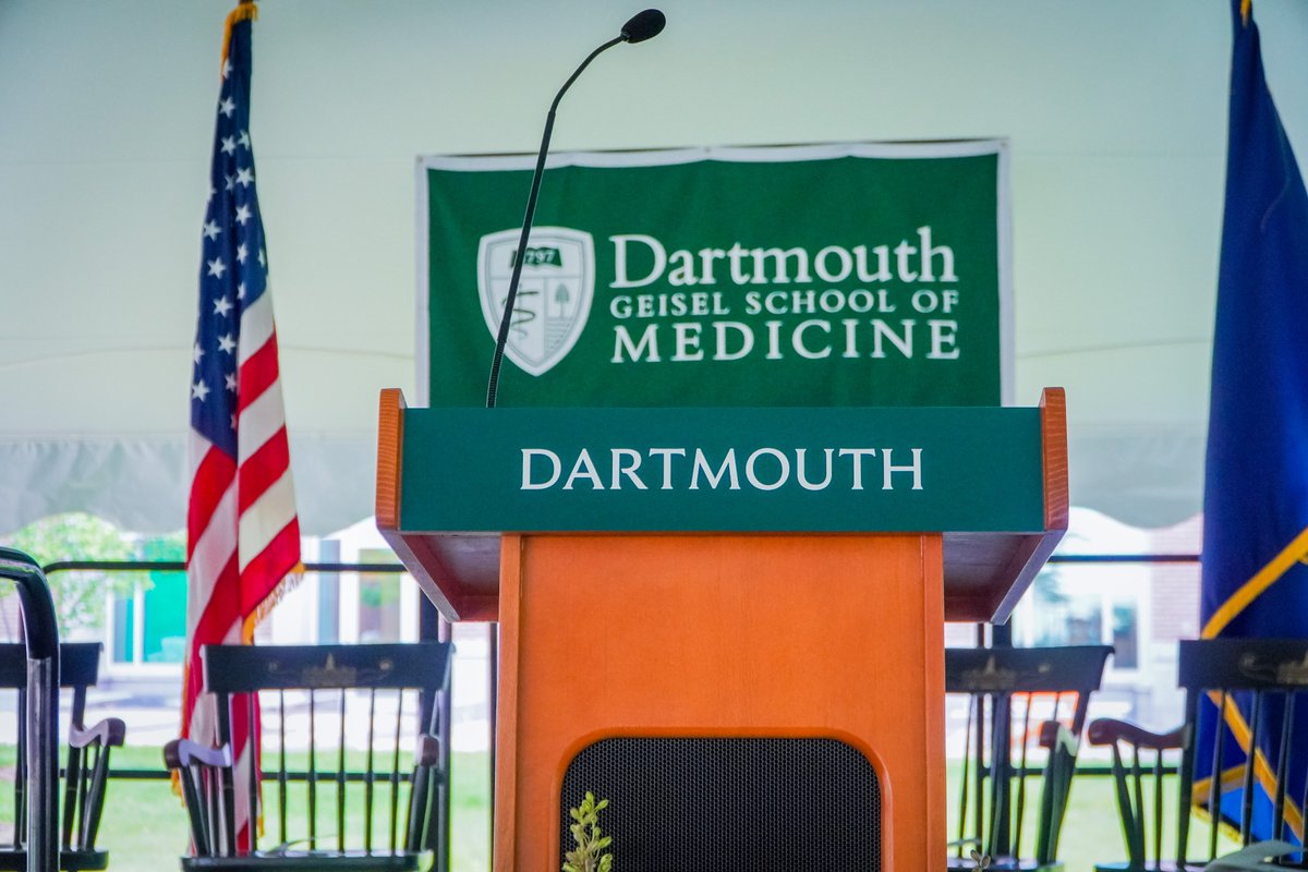 dartmouth's tweet photo. Tune in today at 9 a.m. to celebrate the @GeiselMed Class of 2022! Watch the ceremony live π https://t.co/QP4xUzLr8U #Geisel22s https://t.co/ZiVcxMWFEs