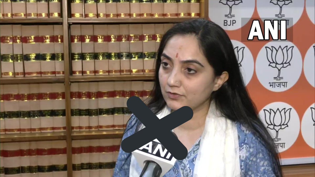 Dear <a href="/MumbaiPolice/">मुंबई पोलीस Mumbai Police</a> 
We request you to arrest this Nasty woman. Her statement has hurt sentiments of 1.8 Billion Muslims around the word. The Honour of Our Prophet ﷺ is above everything for us, We can die for the sake of respect n honour of Our Holy Prophet ﷺ #ArrestNupurSharma