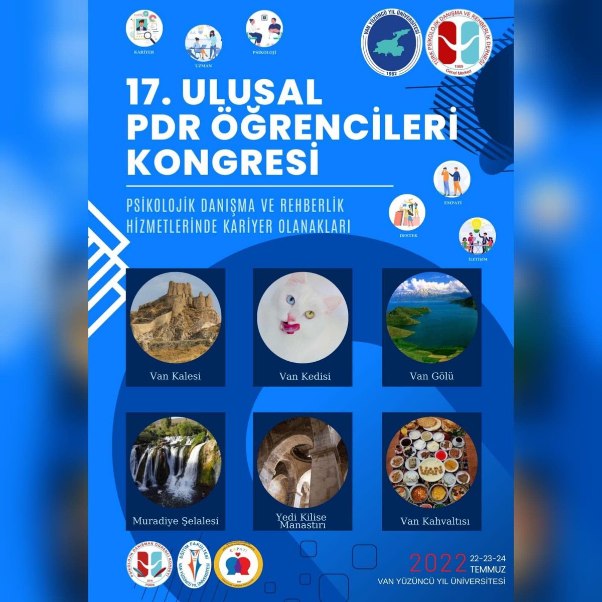 Uzun bir aradan sonra yüz yüze gerçekleşecek olan kongremize tüm lisans öğrencilerini bekliyoruz 🌼
instagram.com/p/Cd0bNZQKlTY/…

<a href="/turkpdrdernegi/">Türk PDR Der- Psikolojik Danışma ve Rehberlik</a> 
<a href="/turkpdragri/">Türk PDR-Der Ağrı İl Temsilciliği</a> 
<a href="/pdrogrencileri/">PDOK</a>