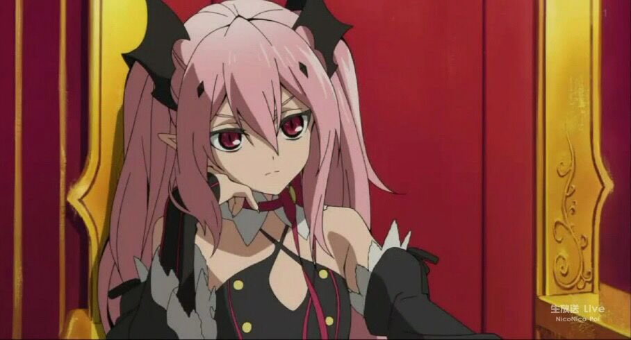 vamplesbianotd's tweet photo. Today’s vampire lesbian otd is Krul Tepes from Owari no Seraph! She is a canon vampire and headcanon lesbian. https://t.co/8qbfZYtIt0