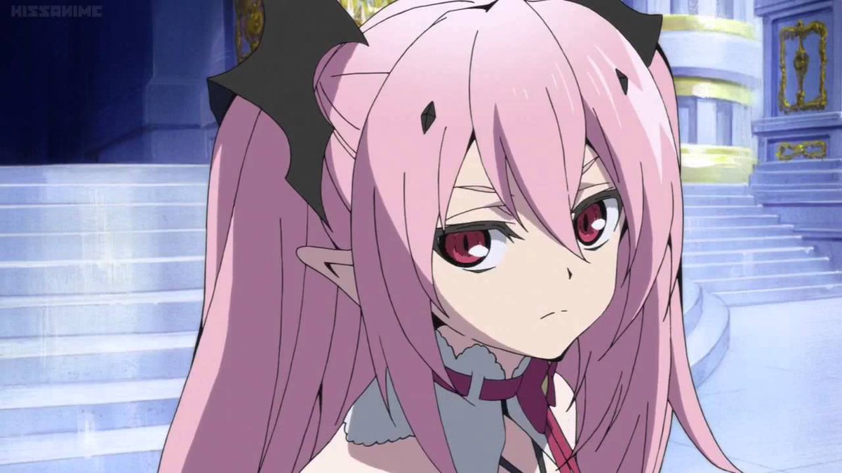 Today’s vampire lesbian otd is Krul Tepes from Owari no Seraph! She is a canon vampire and headcanon lesbian.