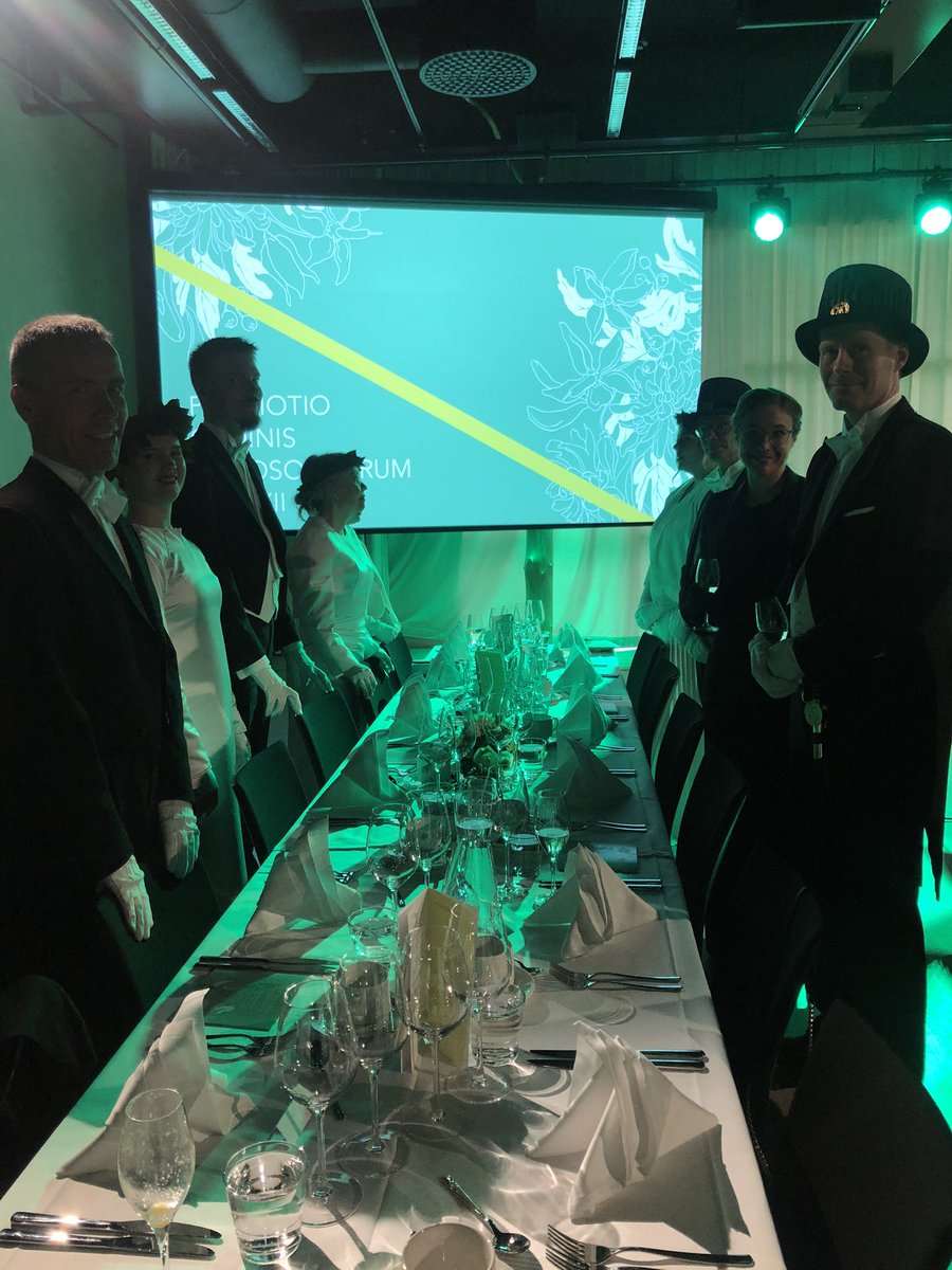 JohannaIEnglund's tweet photo. Had the priviledge to attend the Conferment ceremony #Filpromootio22 as avec of Dr @npentinmikko joining a 375-year old tradition including dinners, speeches and sword whetting @helsinkiuni #sivistys #totuus #buildung https://t.co/K0G5aO3xFD