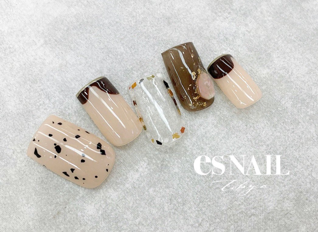Esnail新宿西口店 Brown Esnail Snjk Esnail Esnailtokyo Esnail新宿西口店 ニュアンスネイル ブラウンネイル Nct127 Neocity The Link Seventeen T Co Jim8f03gcq Twitter