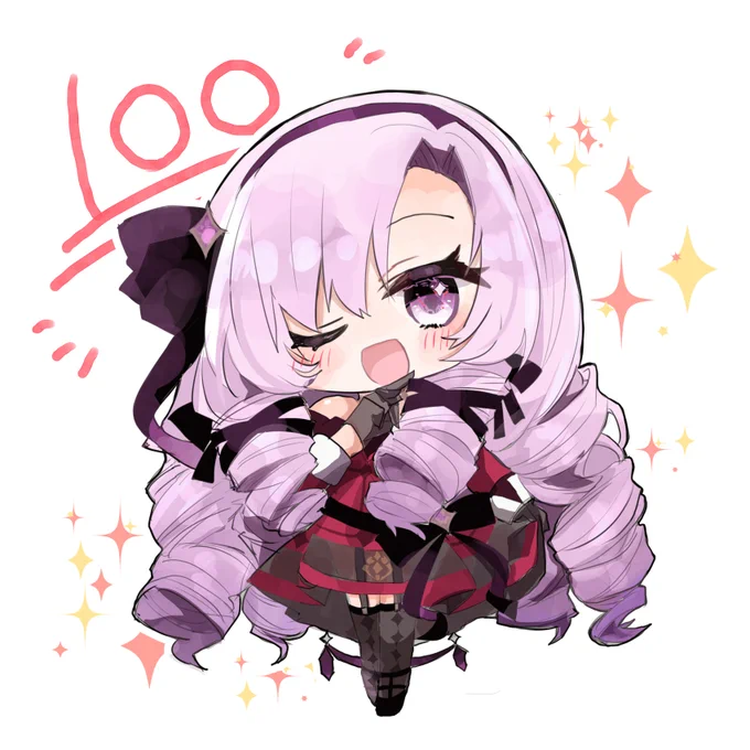 おバイオの実況が楽しすぎますわ～✨な壱百満天原サロメさんのファンアート💯🦂 
#サロメ百万展 
