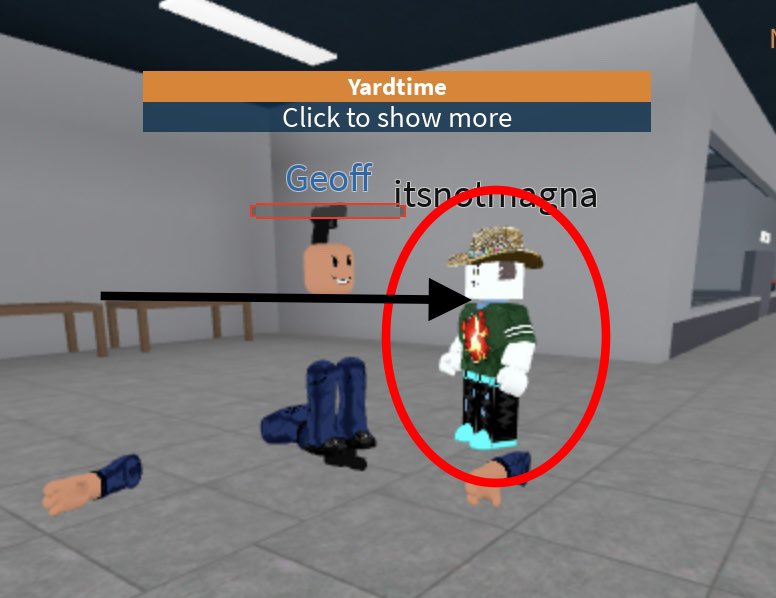 zeelzeke's tweet image. EXPLOITER ALERT 🚨: Username: itsnotmagna
Last Seen: Prison Life
Exploiting Damage: 5.5/10
#RobloxExploiter #Alert
