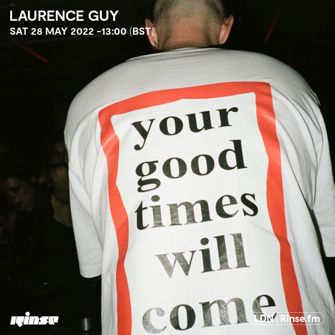 RinseFM's tweet photo. Live now it's #LaurenceGuy only on https://t.co/6hLtrLYpIS + 106.8FM
#RinseFM https://t.co/qwpCLLx3Vs