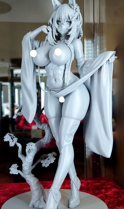 【フィギュア情報③】ロケットボーイさまよりオリジナルイラスト「濡れチャイナ」がフィギュア化いたします!原型担当はサンシャイン☆チアリーダーでお馴染みのデイラ様です!こちらも続報をお楽しみに☺️ 