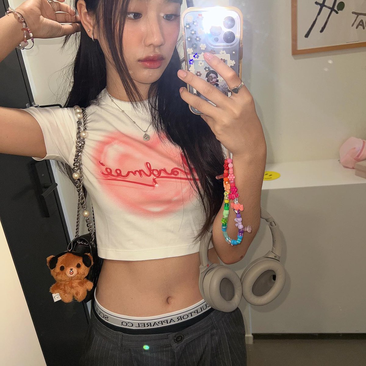tontawan wearing cropped is my religion