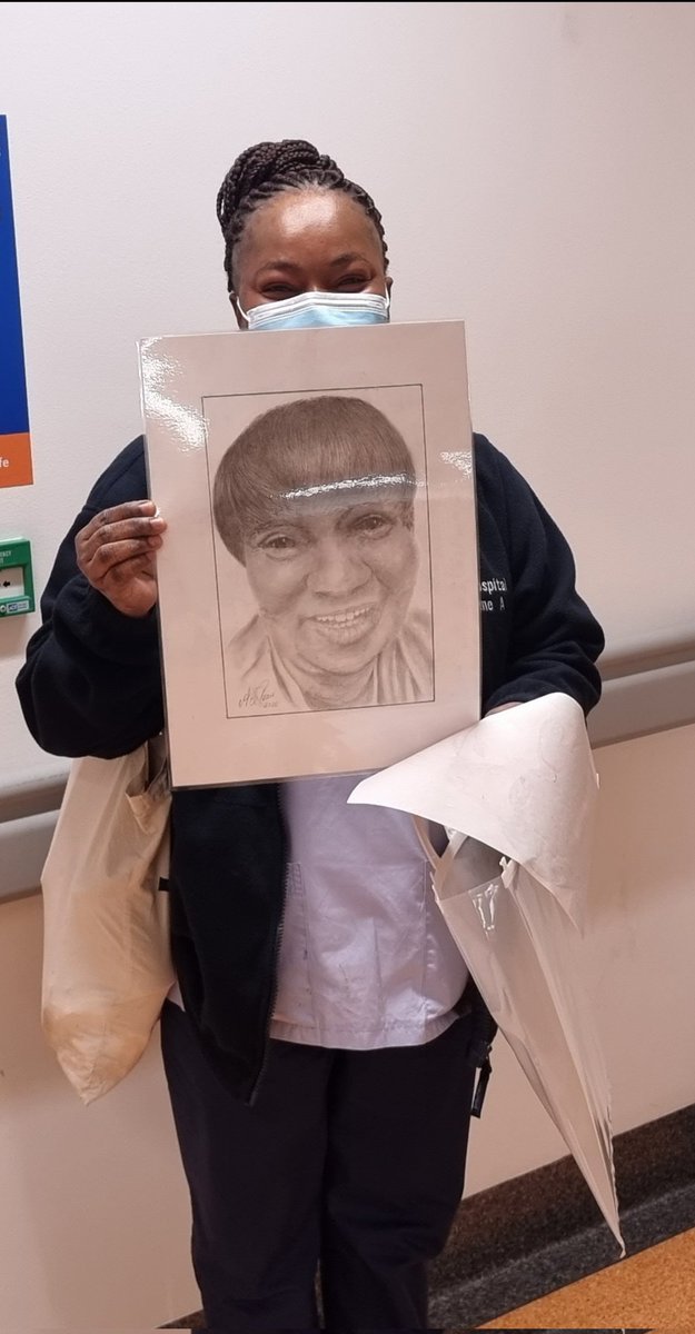Geriatrics and Frailty Division (@geriatricsbhrut) on Twitter photo Patient on Clementine A ward drew a picture of HCA Helena as she was so appreciative of everything Helena did for her during her stay on the ward. Well done Helena and a really nice pic of you! <a href="/BHRUT_NHS/">BHRUT NHS π₯</a> Patient on Clementine A ward drew a picture of HCA Helena as she was so appreciative of everything Helena did for her during her stay on the ward. Well done Helena and a really nice pic of you! <a href="/BHRUT_NHS/">BHRUT NHS π₯</a>