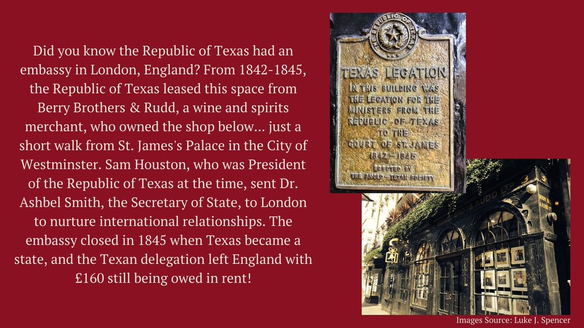 OfficialAlamo's tweet photo. A plaque for the Republic of Texas... in London, England! https://t.co/pt6FqVuD5K